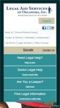 Mobile Screenshot of legalaidok.org